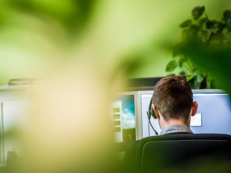 Lecos Mitarbeiter bei der Arbeit