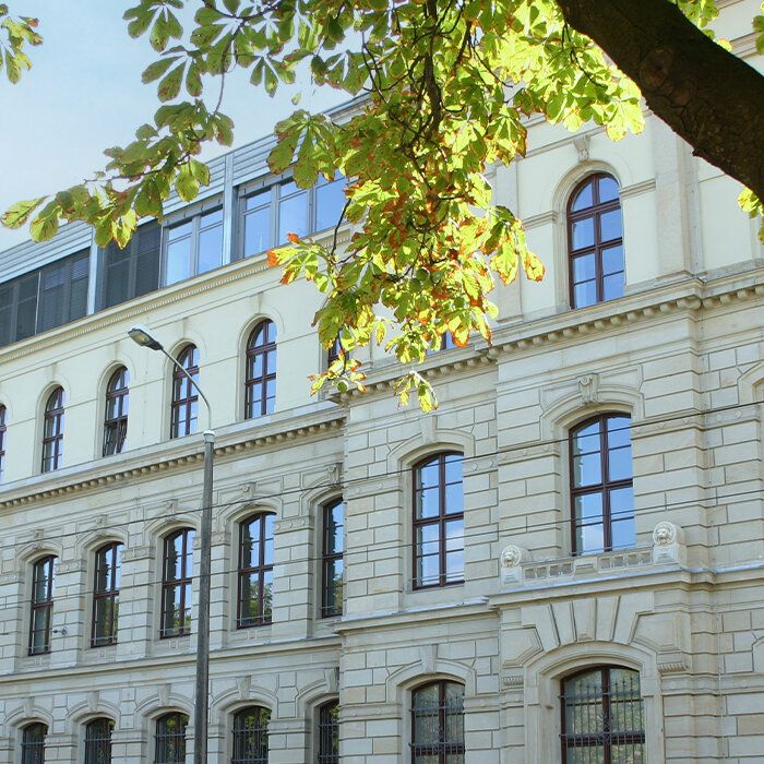 Lecos Gebäude von außen